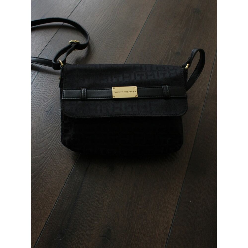 Tommy Hilfiger Black Crossbody Shoulder Bag